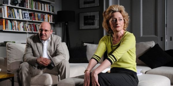 Sian Thomas as Stevie and John Ramm as Martin