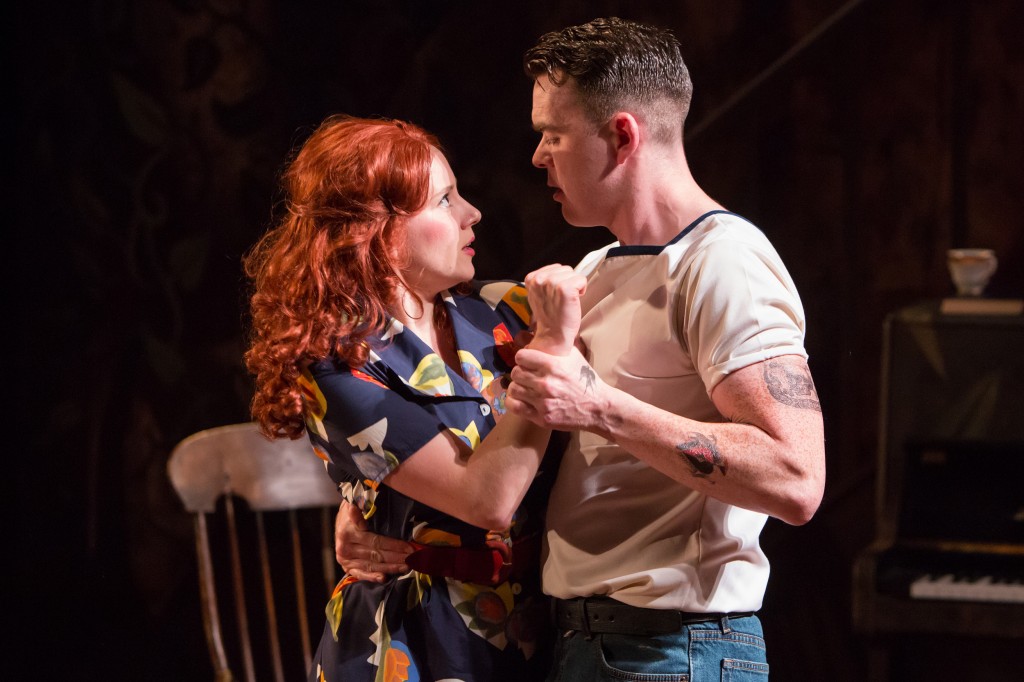 L-R Jessica Hardwick, Martin McCormick, Three Sisters, Credit John Johnston